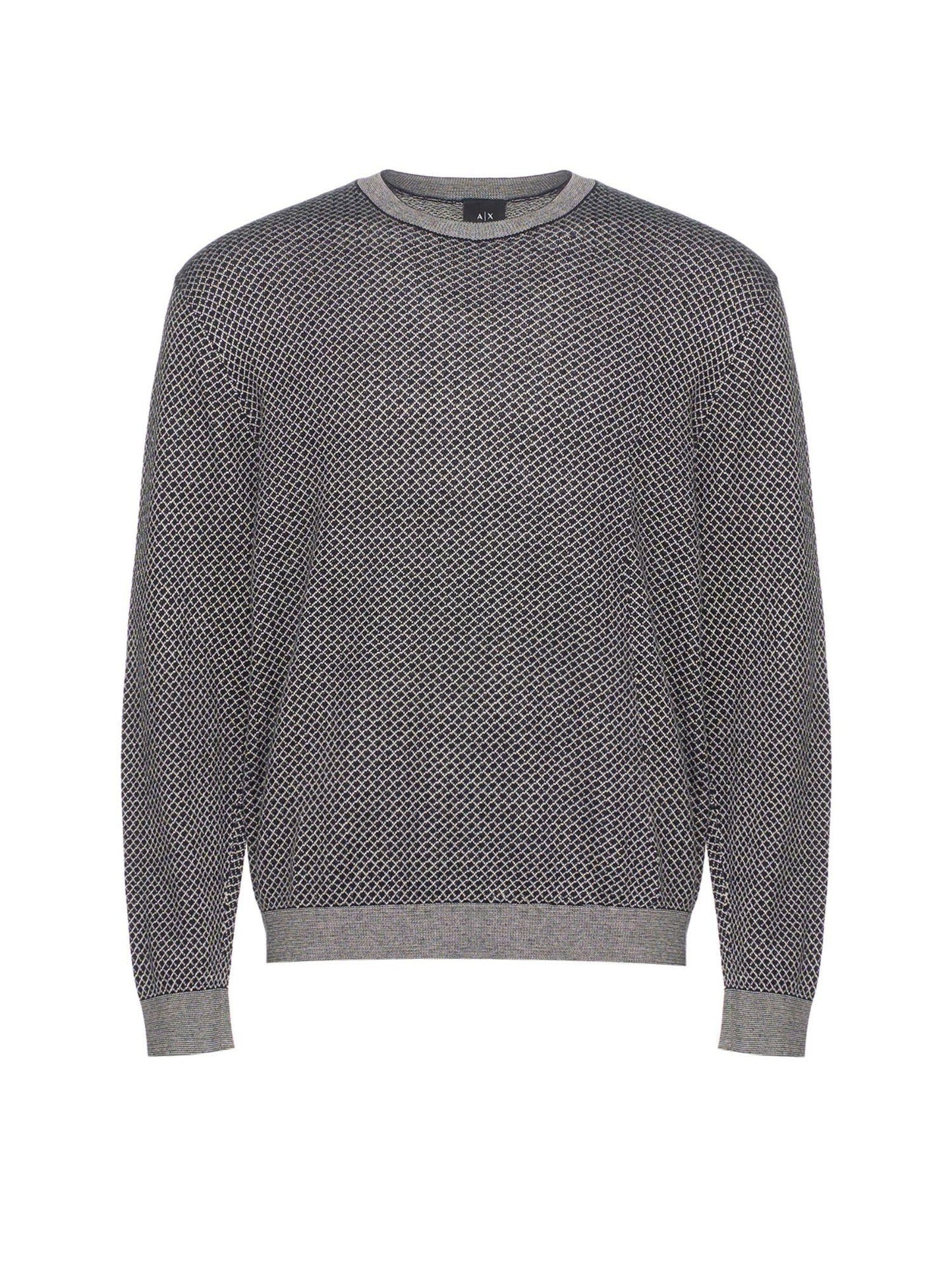 Armani Exchange Maglione Uomo Deep Navy Wind Chime