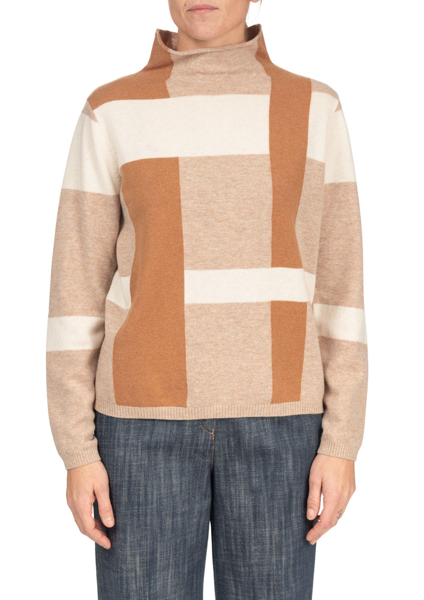 Diana Gallesi Maglia Donna Beige Biscotto