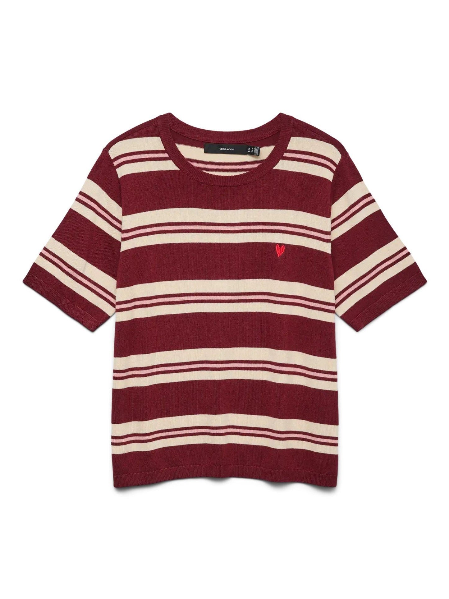 Vero Moda Maglione Donna Carmelia In Maglia Syrah W. Rose Elegance Birch