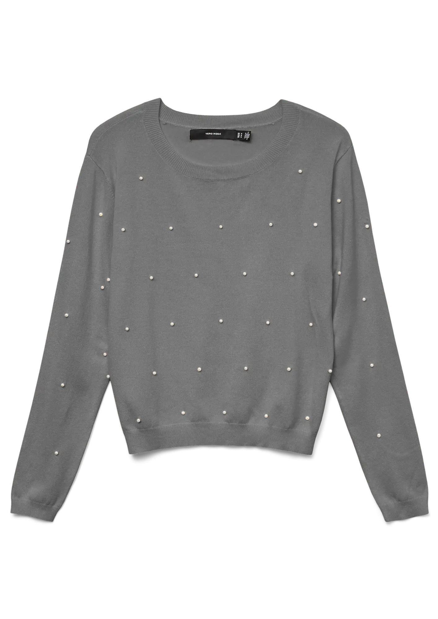 Vero Moda Maglione Donna Glory Grigio