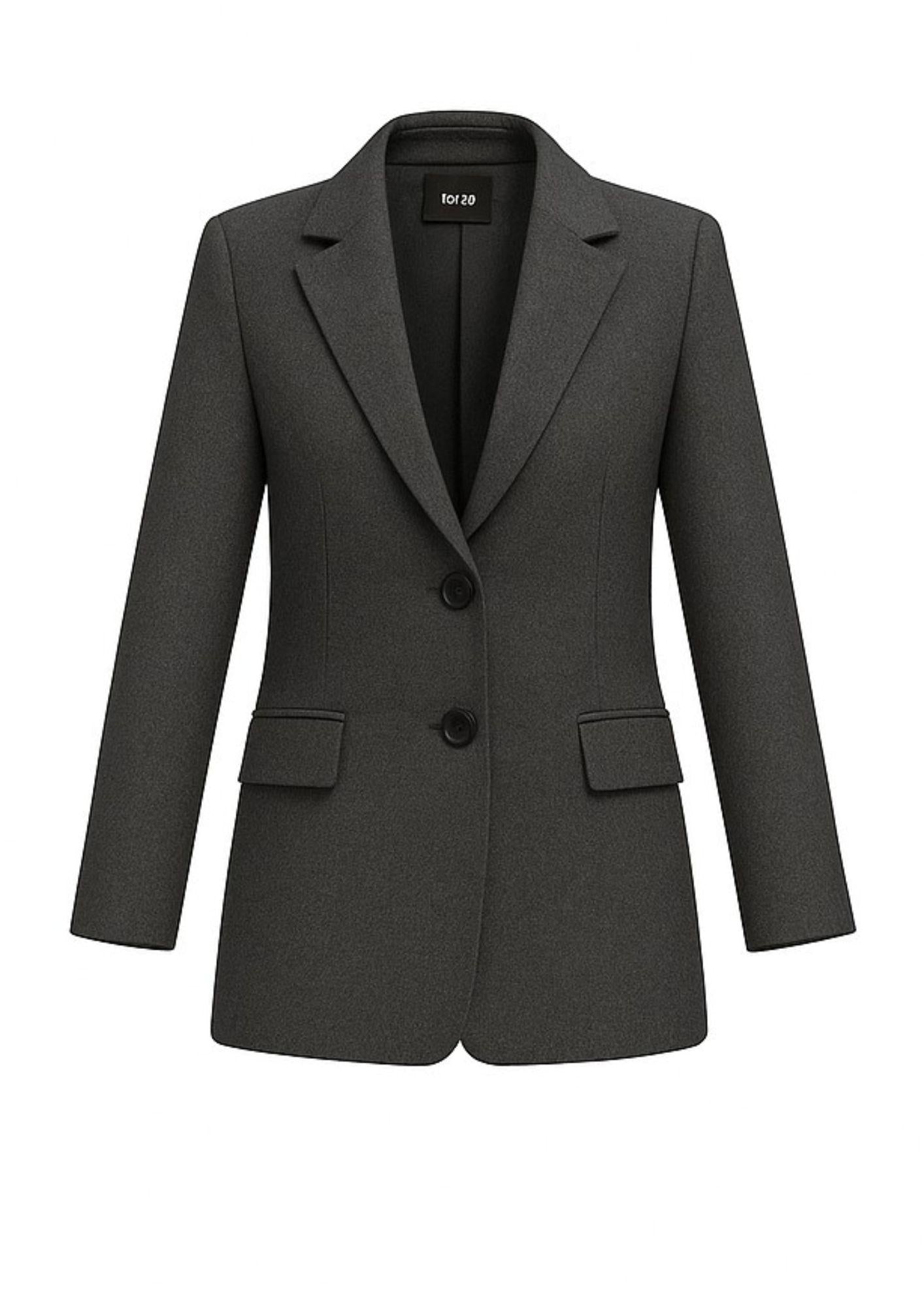 Emme Marella Giacca Donna Agape Grigio Melange