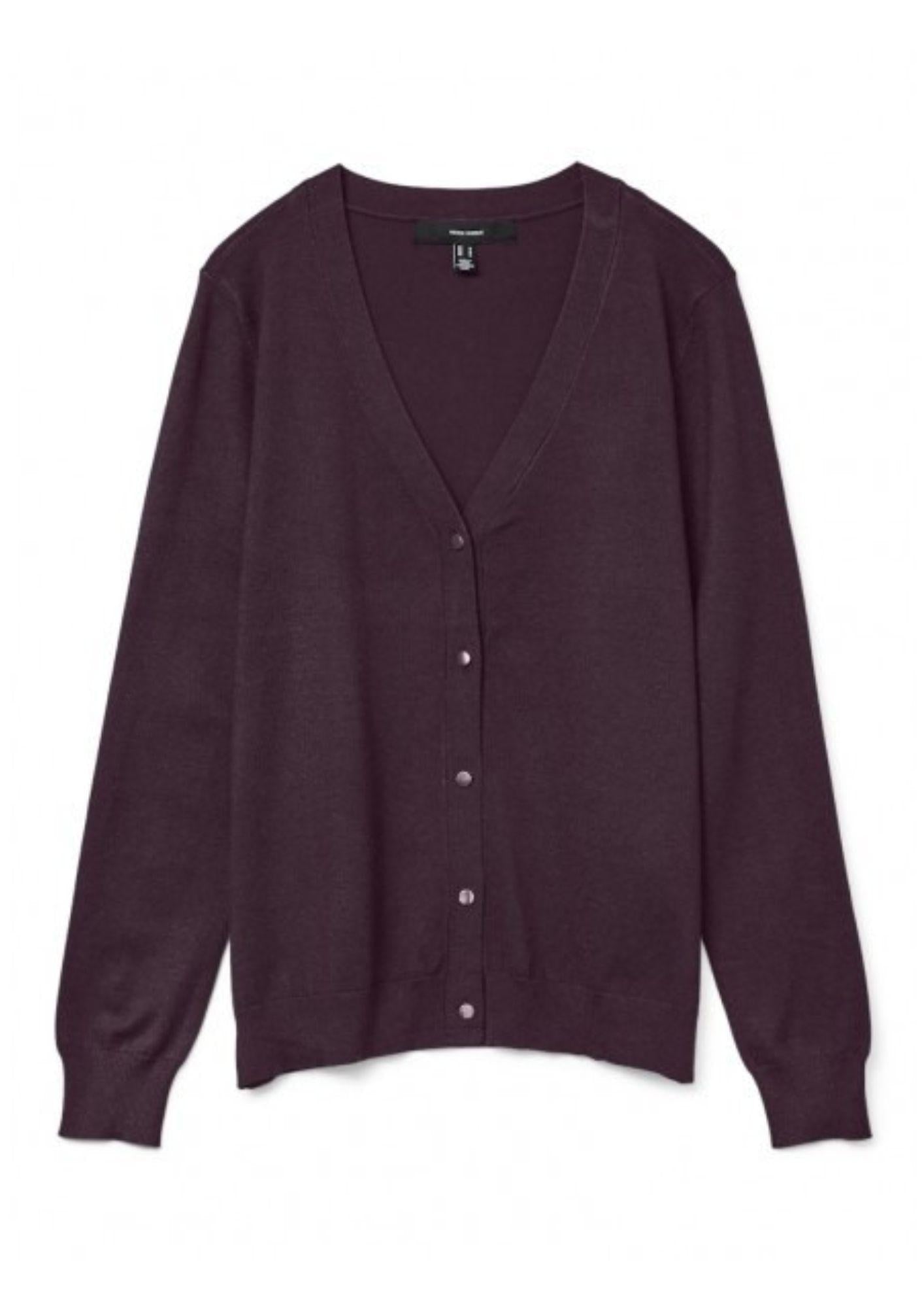 Vero Moda Cardigan In Maglia Donna Silje Bordeaux