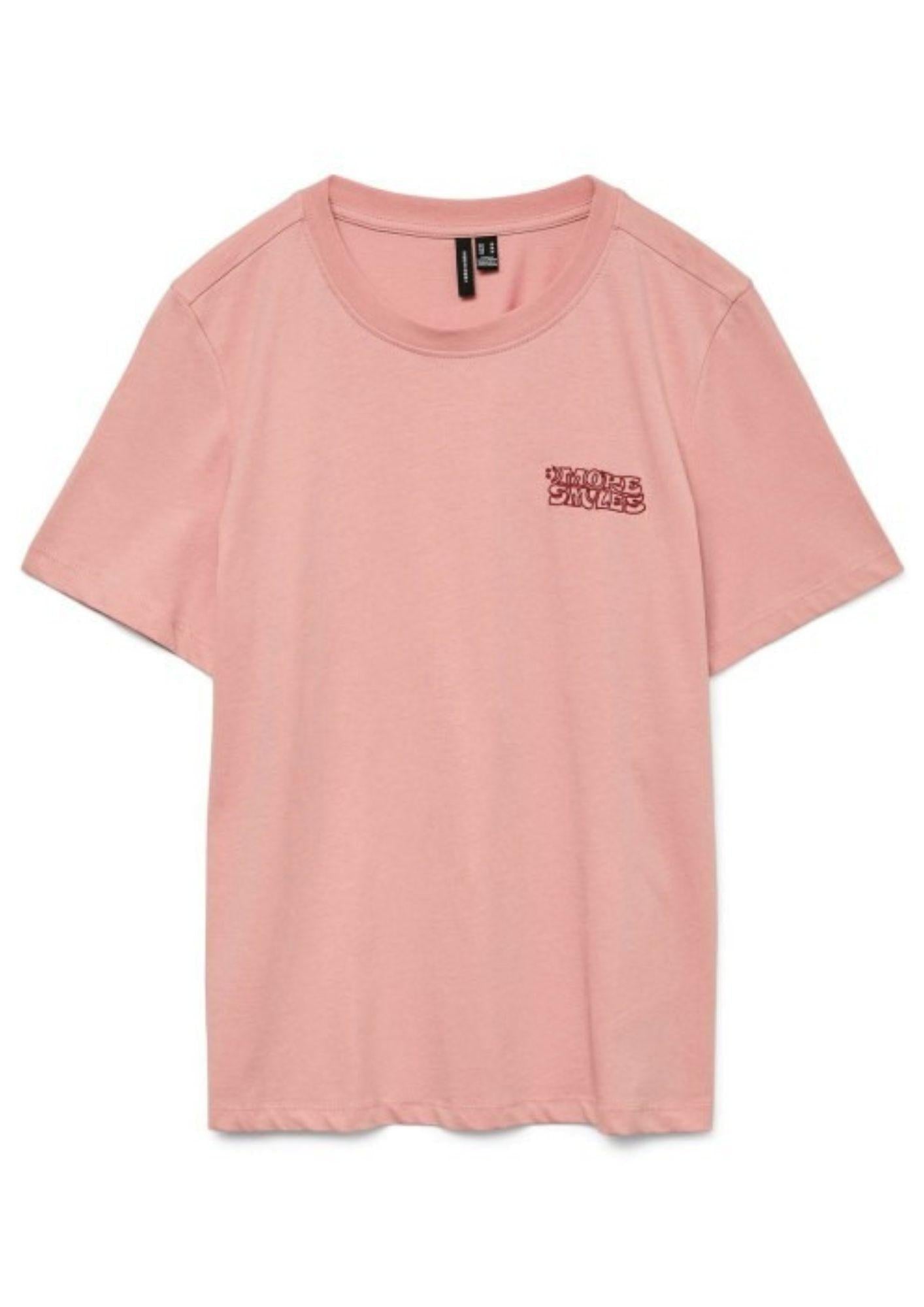 Vero Moda T-Shirt Donna Frigga Rosa