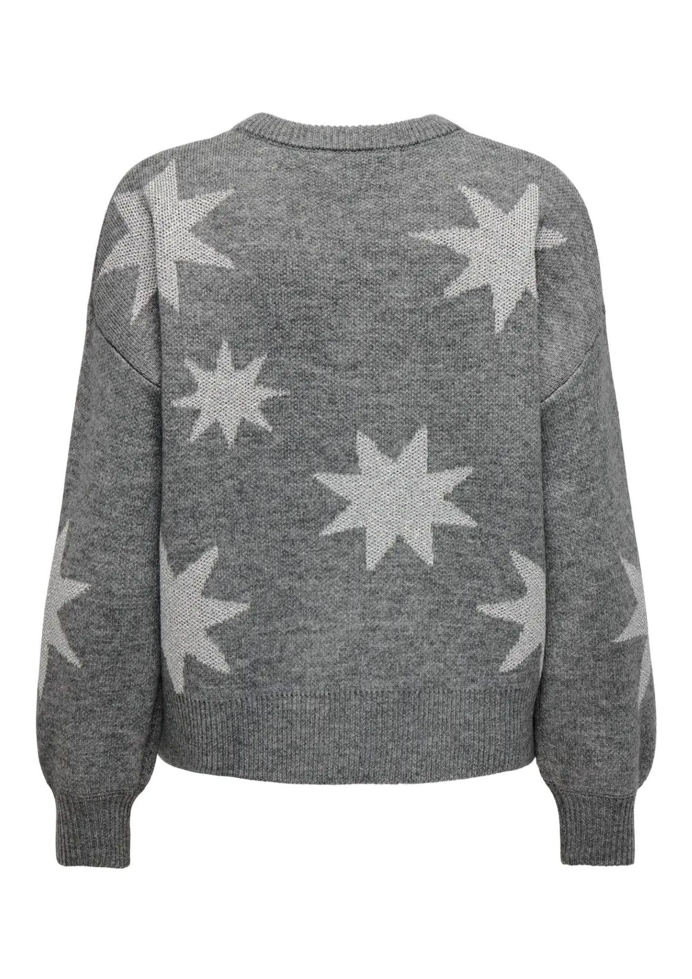 Only Maglione Donna Rosie Grigio