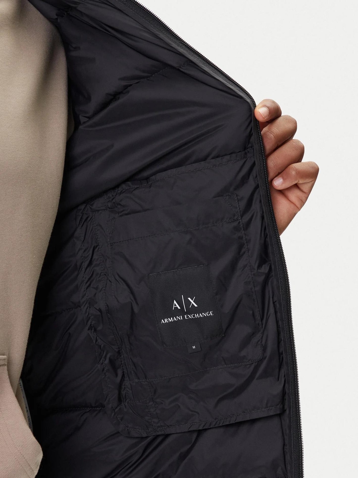 Armani Exchange Piumino Uomo Nero