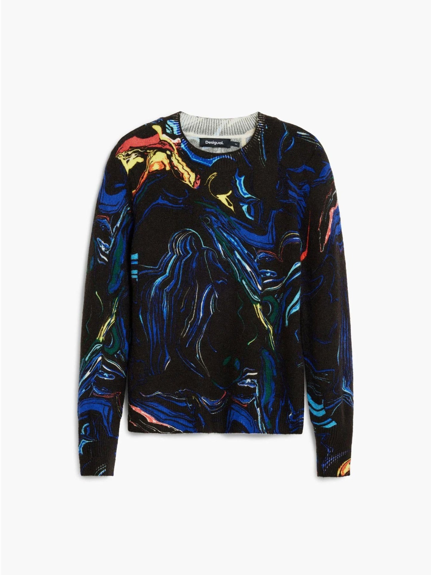 Desigual Maglione disegnato da Mr. Christian Lacroix Donna Nero