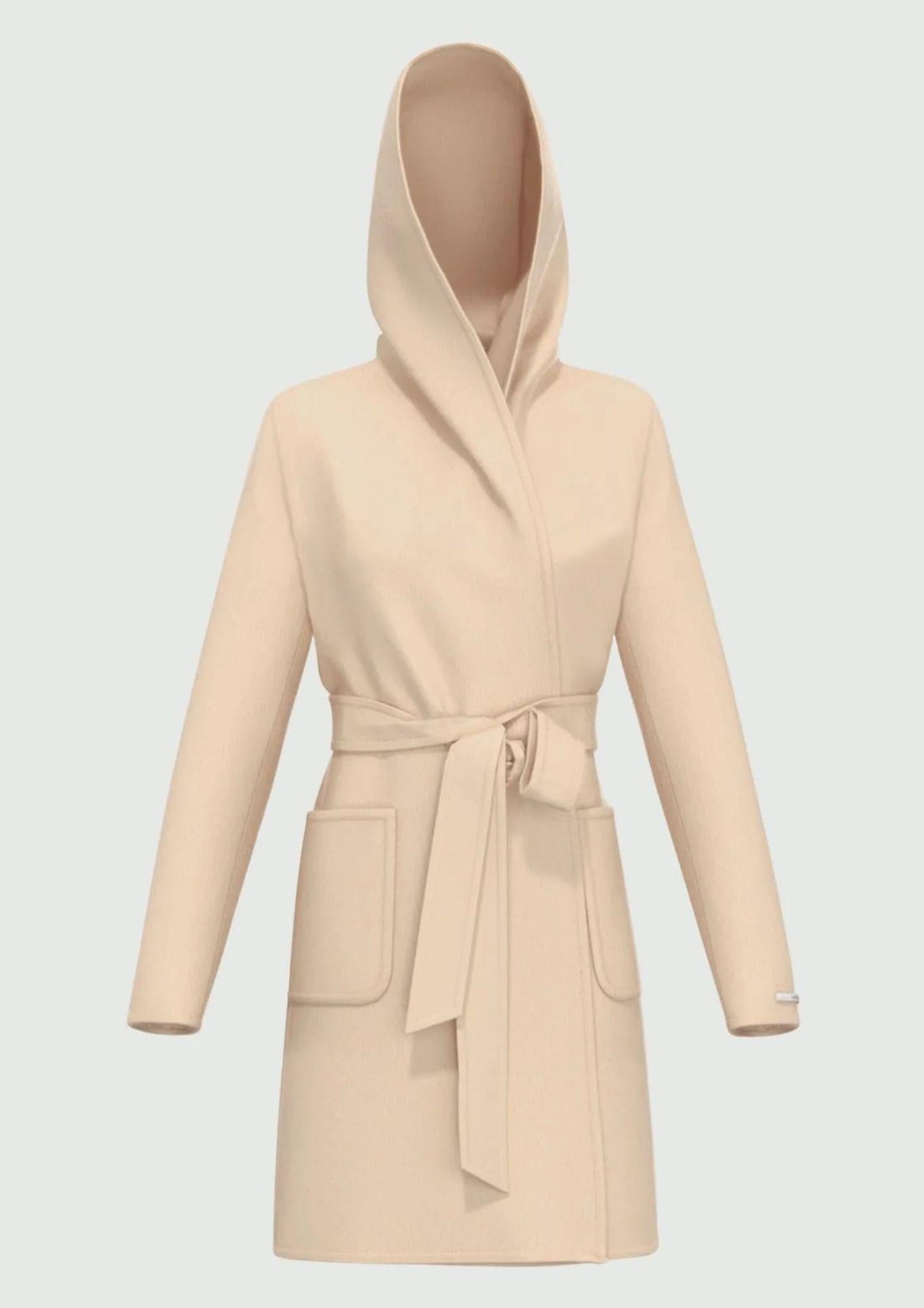 Emme Marella Cappotto Donna Oblato Cammello