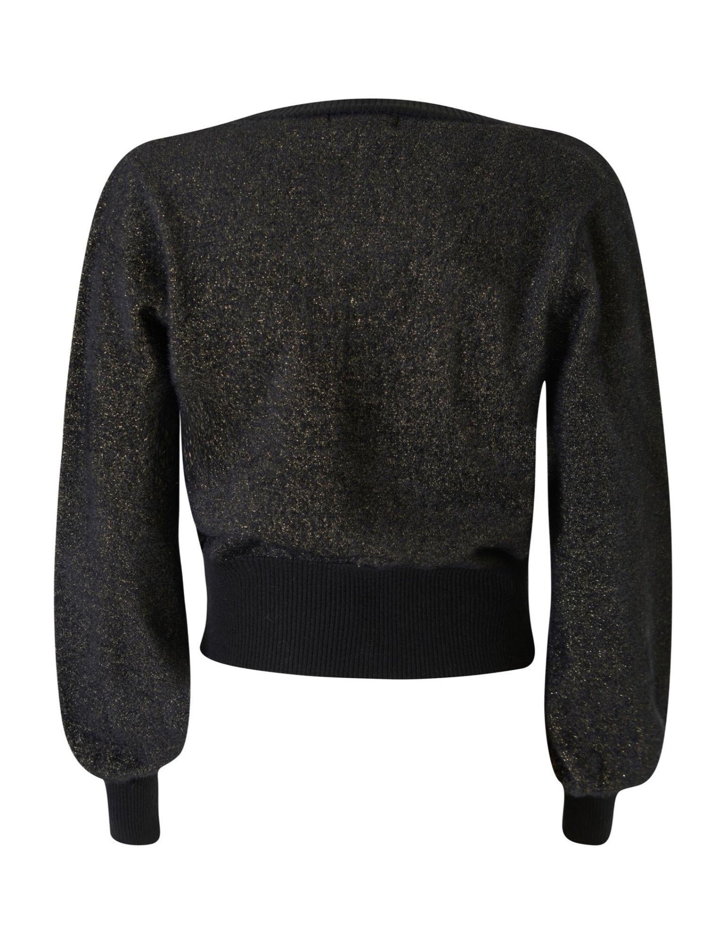 Yes Zee Cardigan Corto Donna Nero
