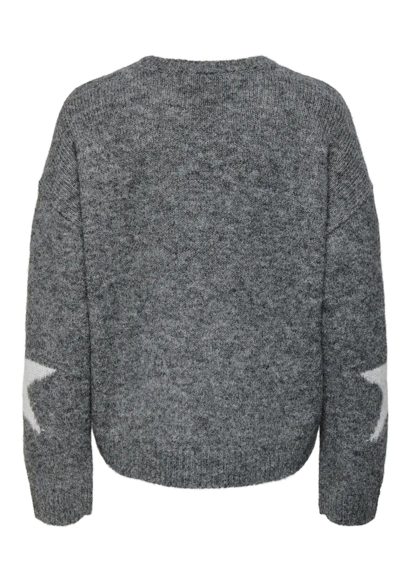 Only Maglione Donna Azu Grigio Scuro