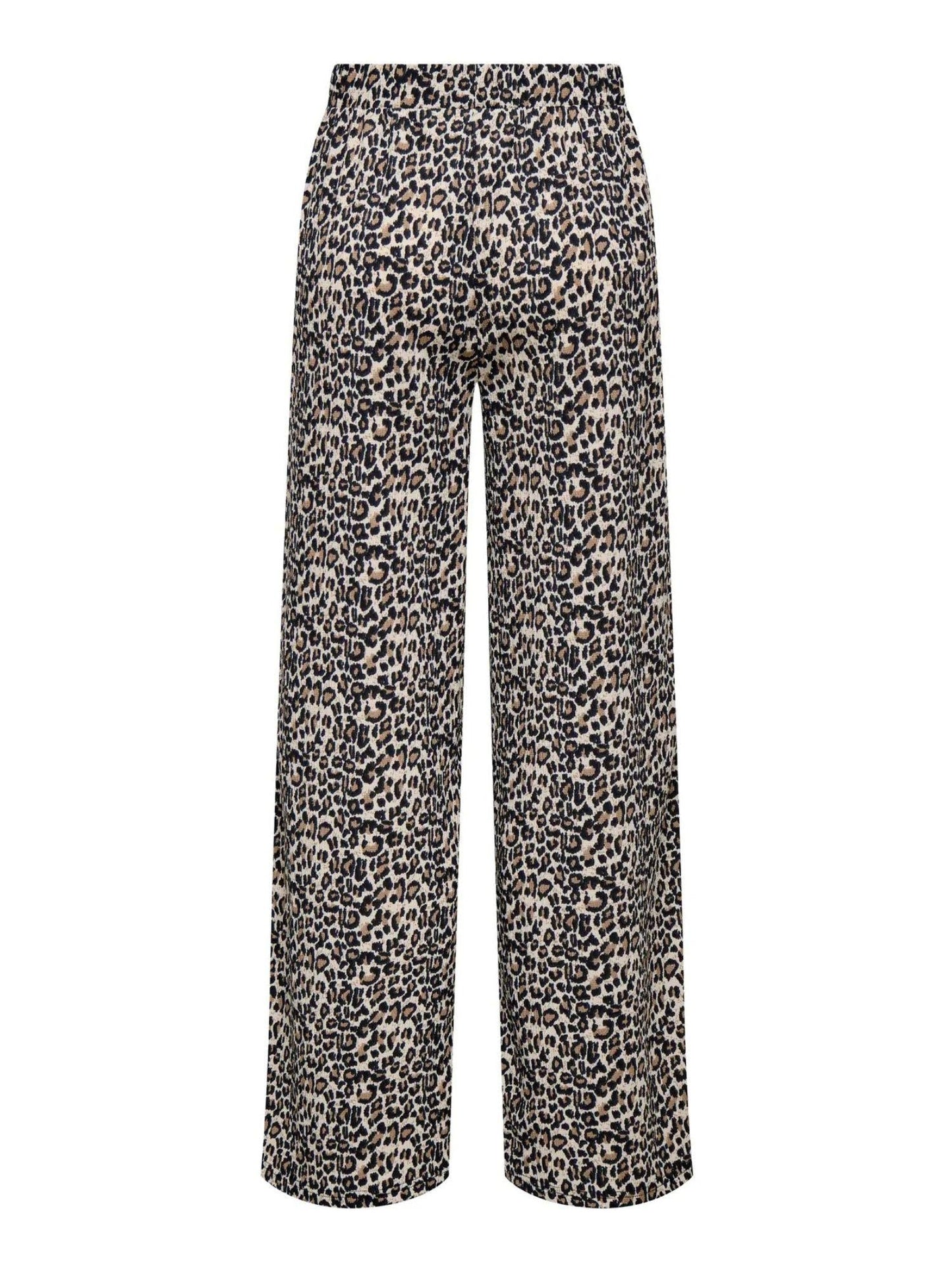Jacqueline De Yong Pantaloni Donna Debbie Wide Fit Birch Leo