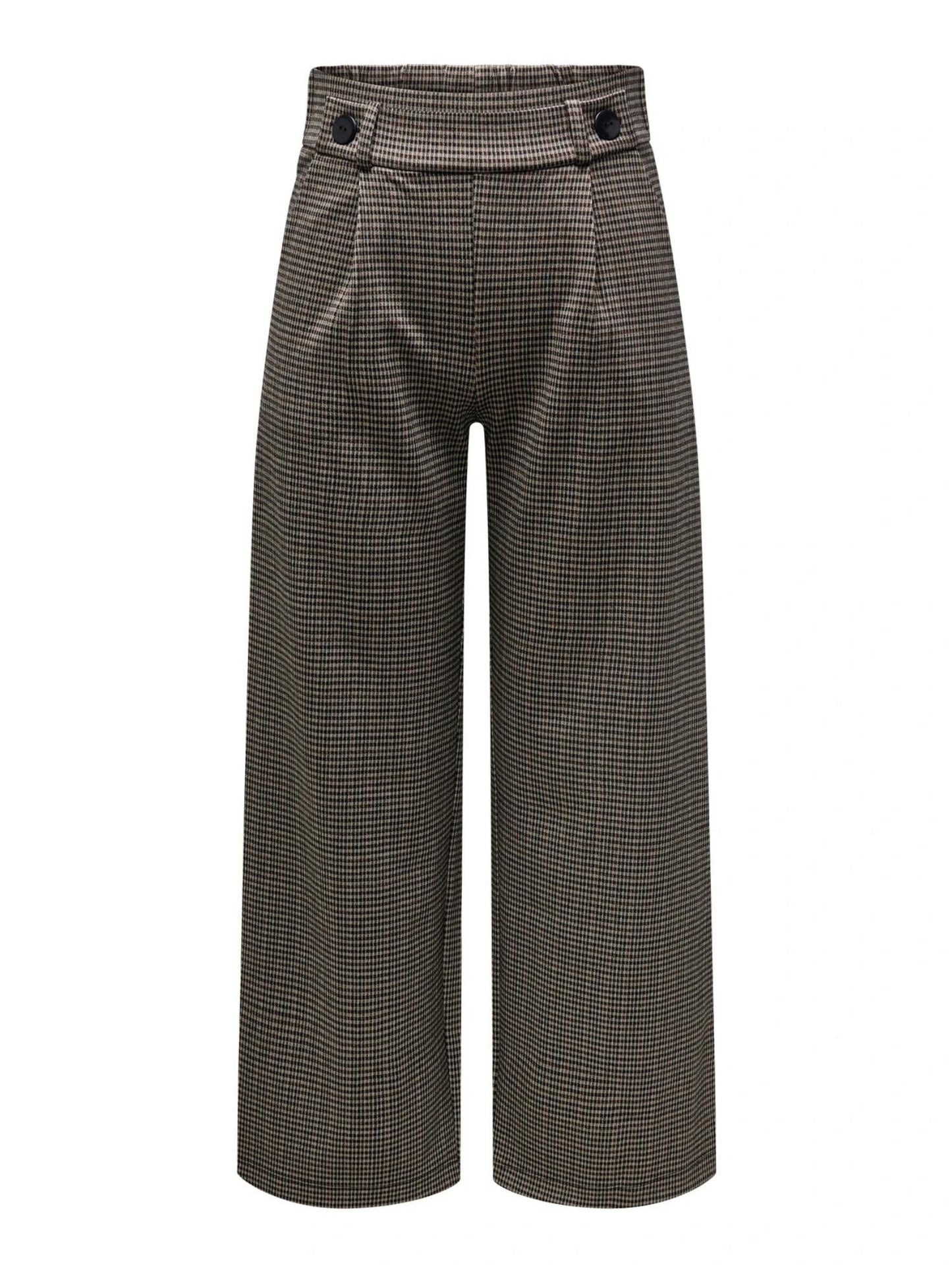 Jacqueline De Yong Pantaloni Donna Geggo Wide Leg Fit Cobblestone