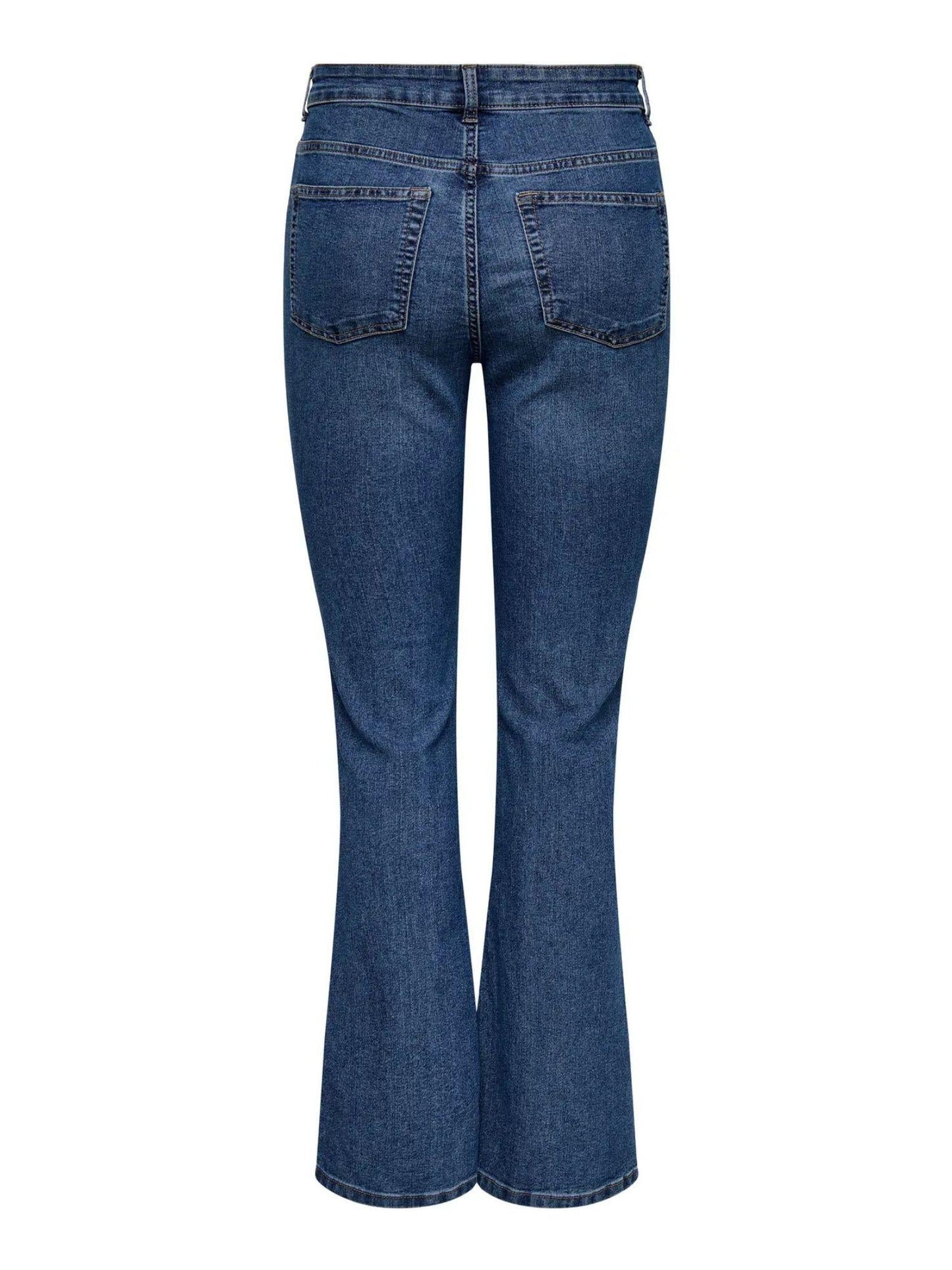 Jacqueline De Yong Jeans Donna Moon Bootcut Medium Blue Denim