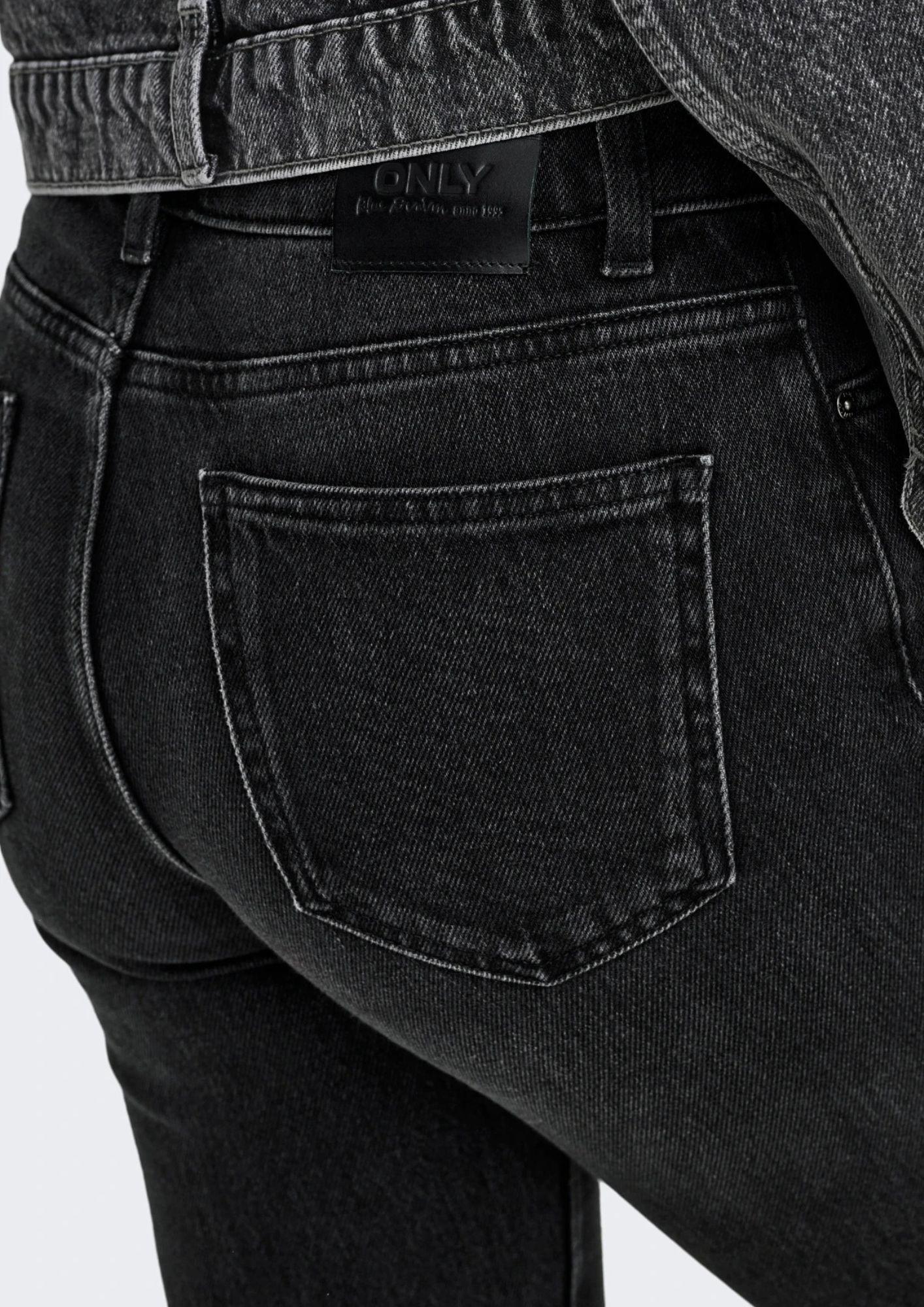 Jeans Donna Only Emily Nero Denim