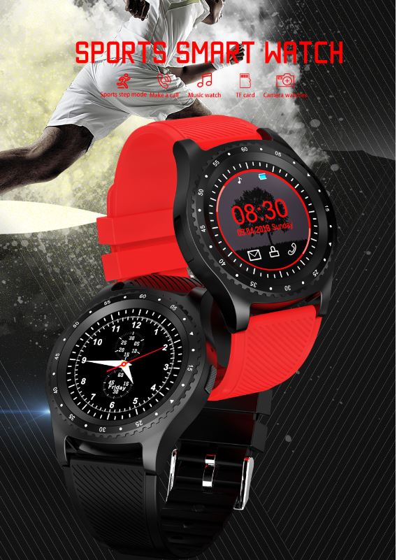 Smartwatch Telefono L9 Music Player GSM Phone Call TF Card Extend Camera Sm