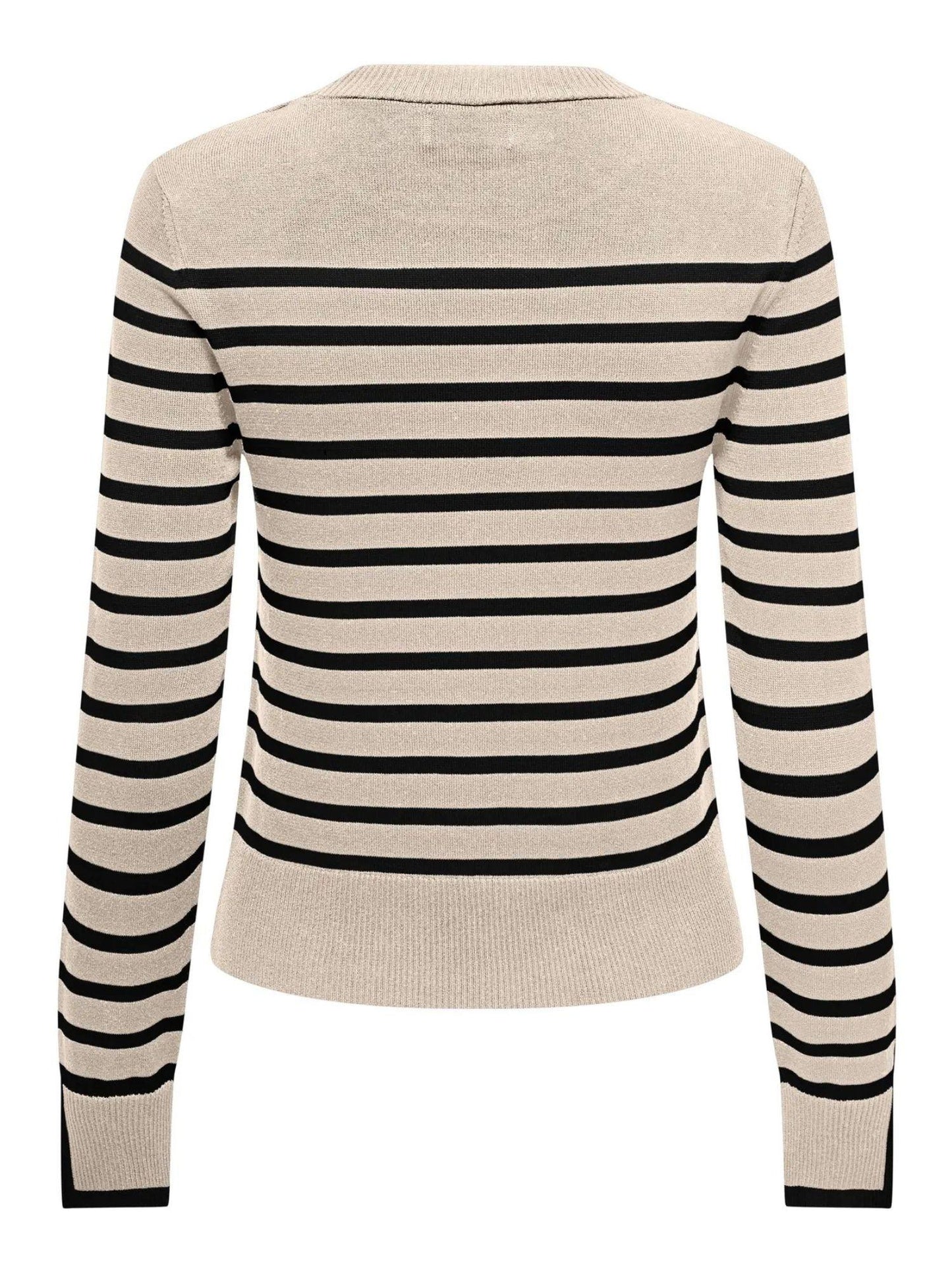 Only Maglione Donna Kalana Whitecap Gray Black