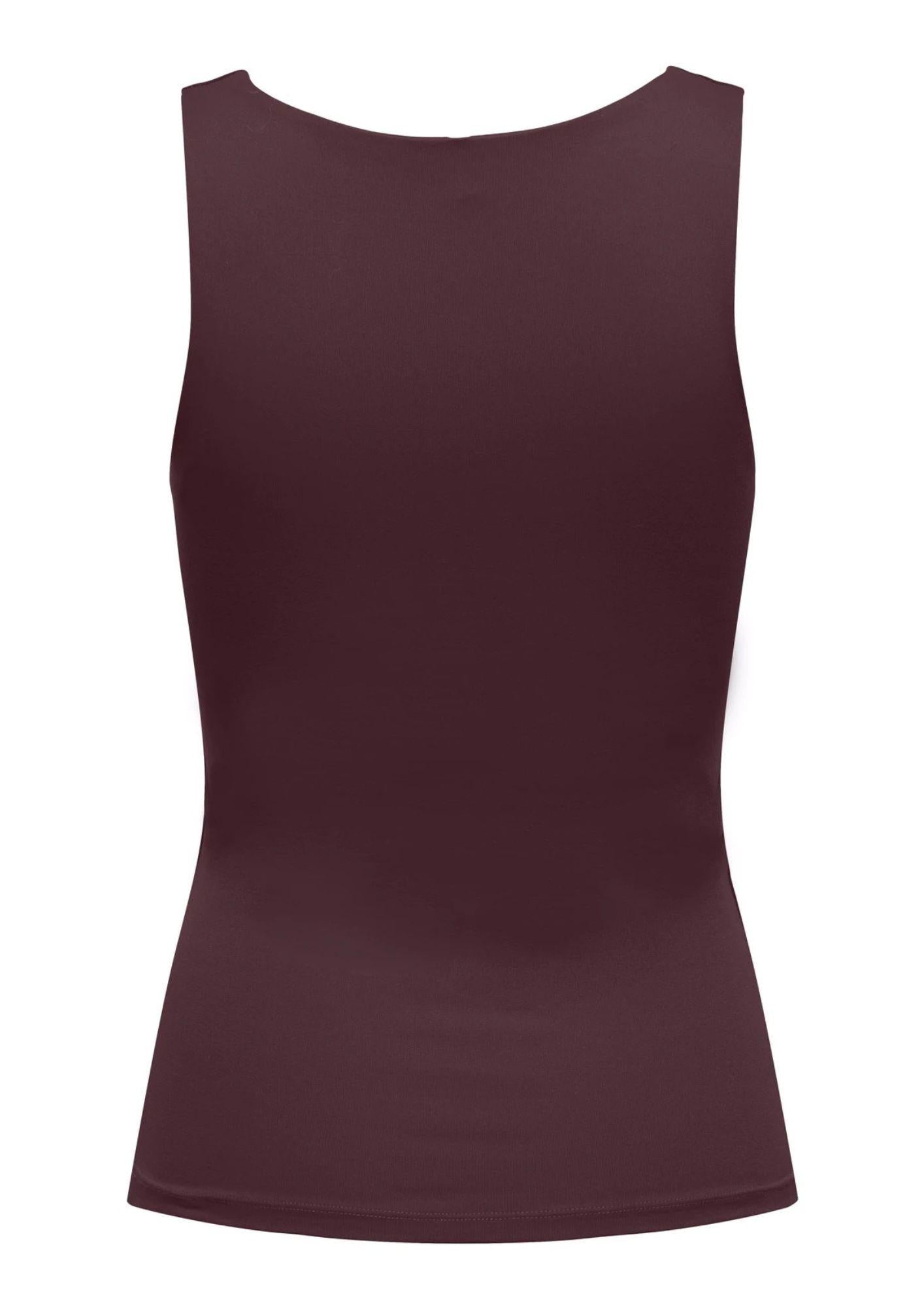 Only Top Donna Lea Bordeaux