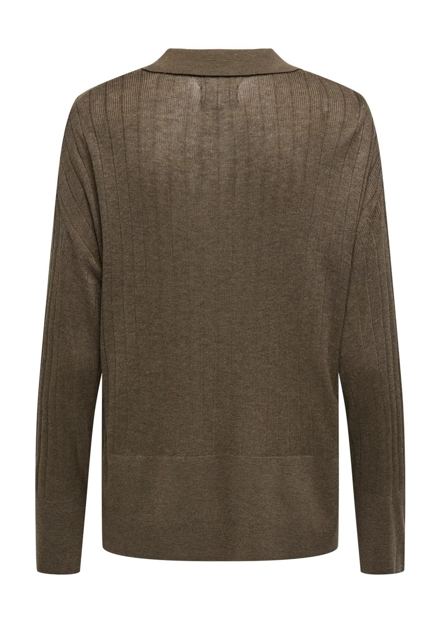 Only Maglione Donna Tara Marrone
