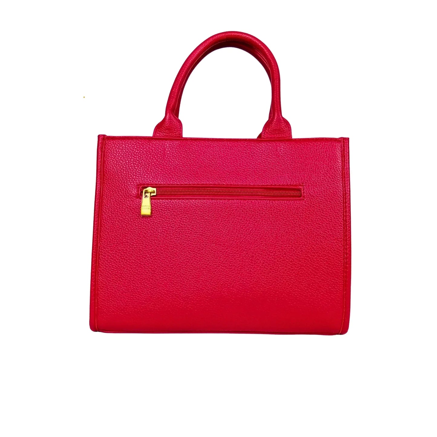 Red Leather Women's Handbag MS-380