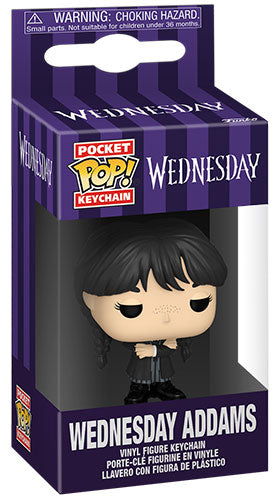 Funko Key ! Wednesday Funko Mercoledi Addams Portachiavi Keychain 4cm
