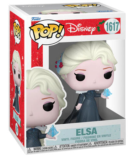 Funko Pop ! Disney Princess - (1617) Holiday Elsa Figure 9cm Frozen