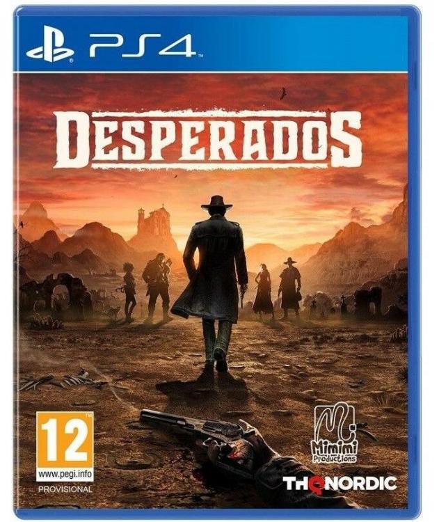 DESPERADOS 3 PS4 GIOCO PLAY STATION 4 VIDEOGIOCO EU ITALIANO GIOCO SIGILLATO