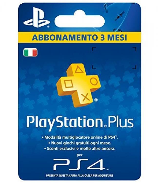 Playstation Plus Card Hang 3-Month PSN Subscription - 90 Days Sony PS4 Code
