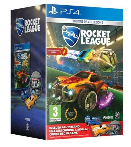 Rocket League Collector'S Edition PS4 Italian Video Game + Pull-Back Car
