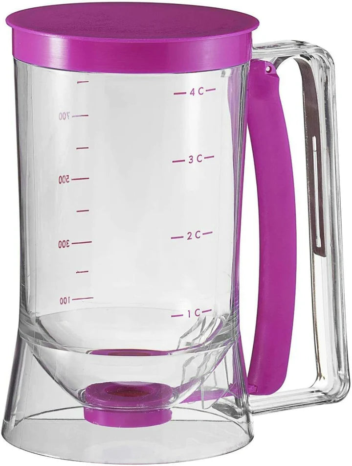 Dosatore dispenser preparati per dolci pancake muffin torte senza sporcare 900ml