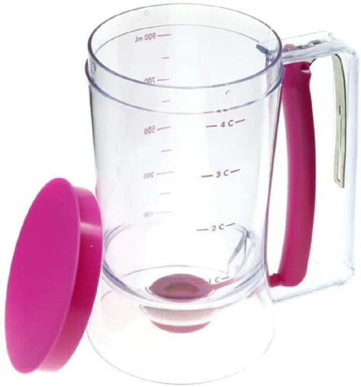 Dosatore dispenser preparati per dolci pancake muffin torte senza sporcare 900ml
