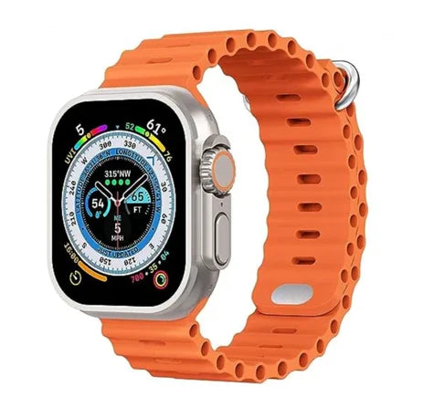 Smartwatch Ultra 7 in 1 2.2HD Amoled Schermo Ricarica wireless 49mm Series 8