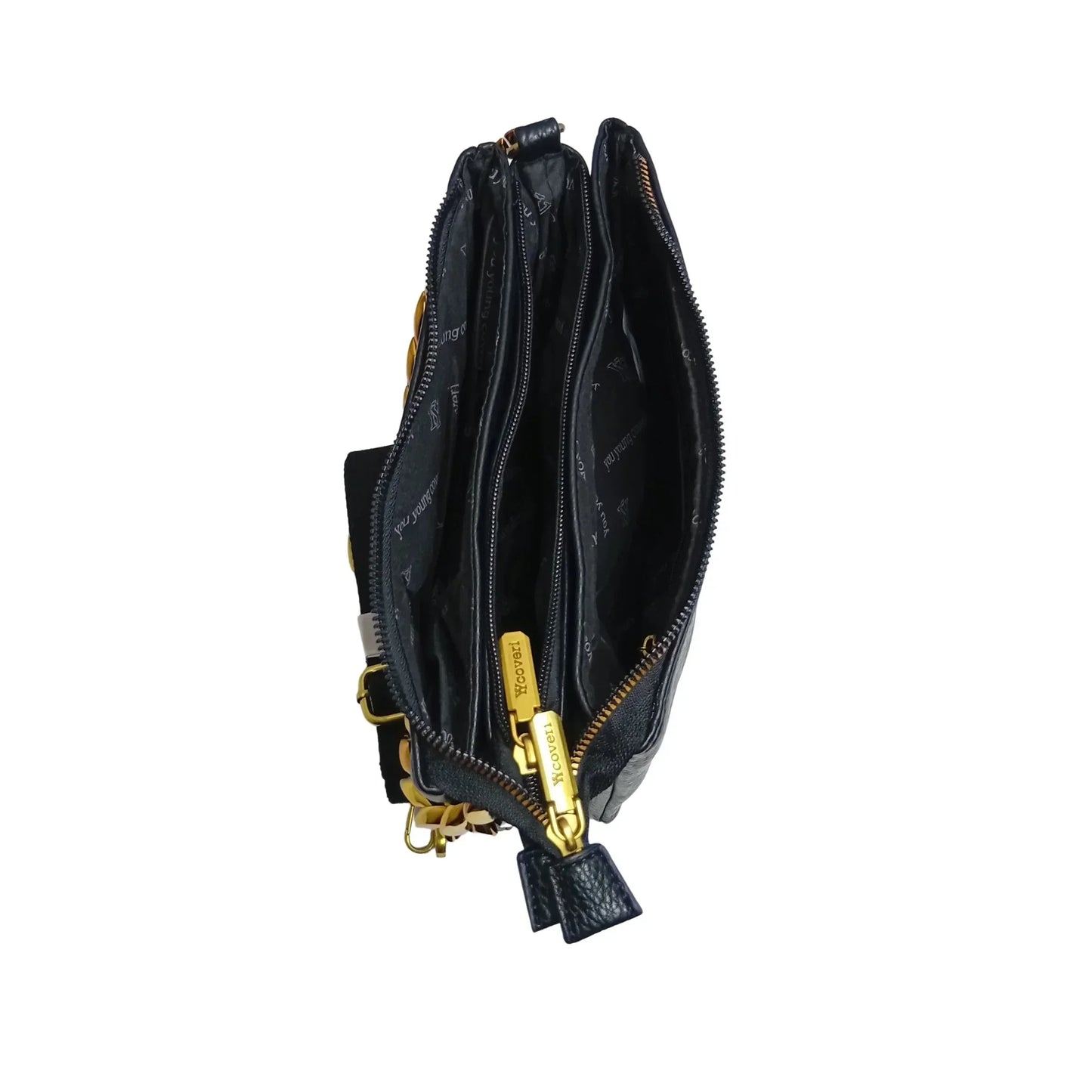 Shoulder bag with a large gold-tone chain handle MS-7819