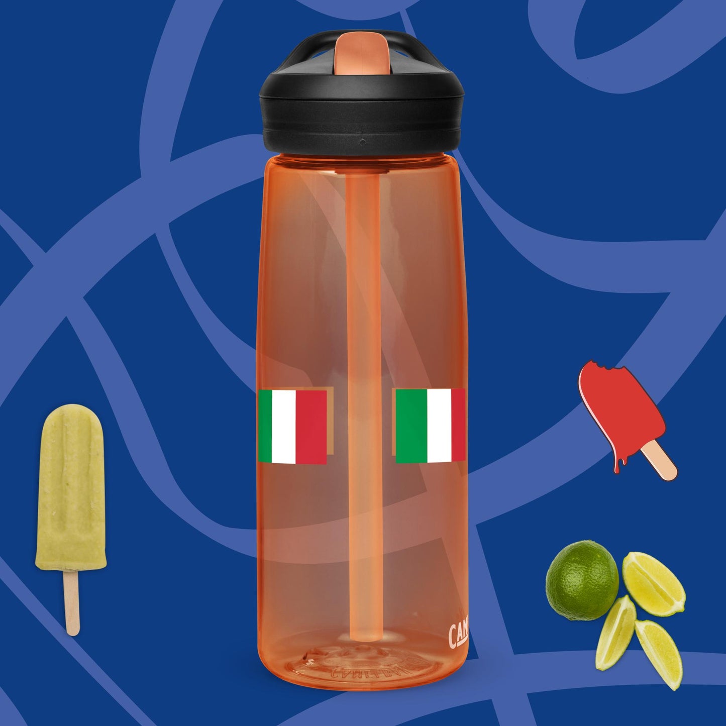 Borraccia sportiva Italia