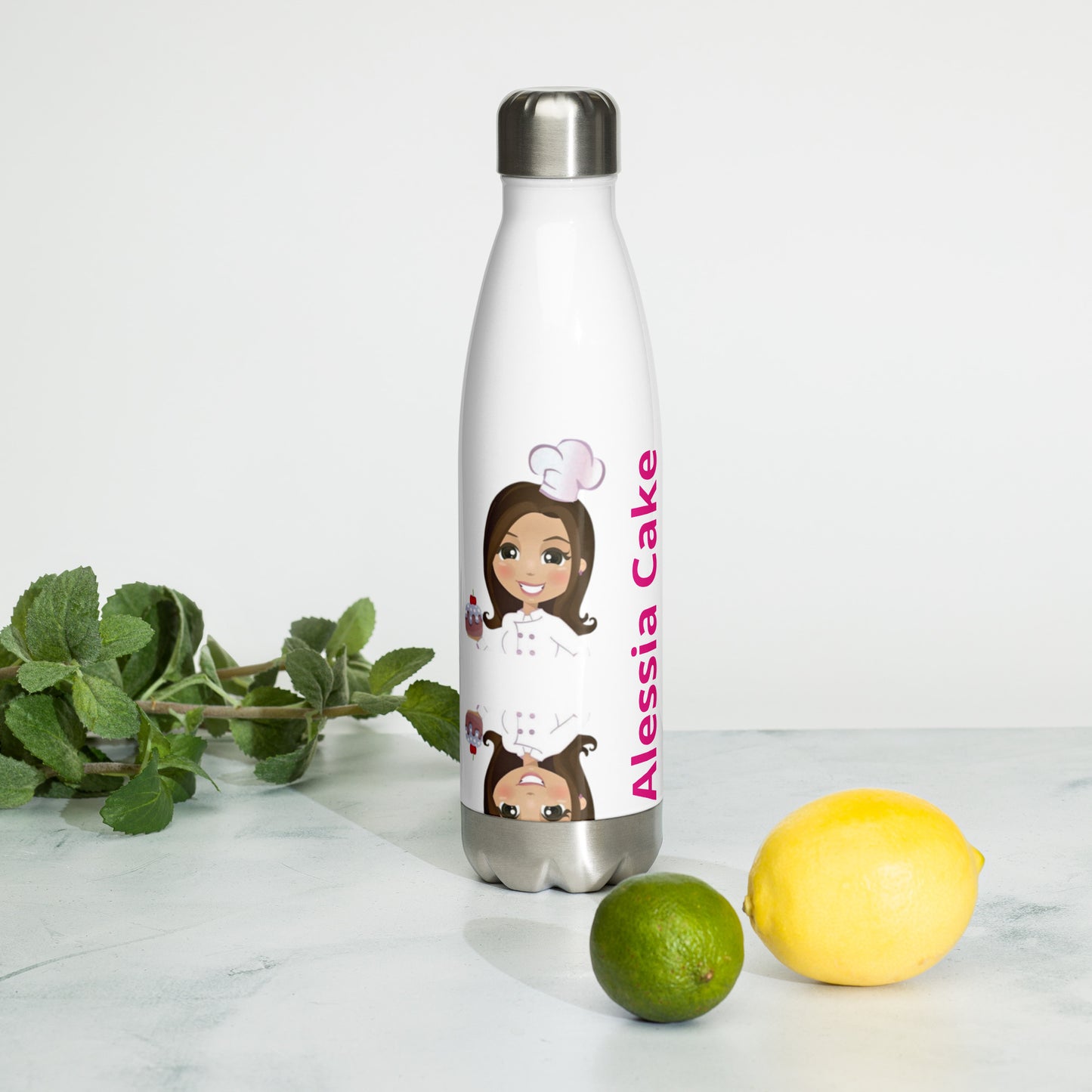 Borraccia in acciaio inossidabile Lemon