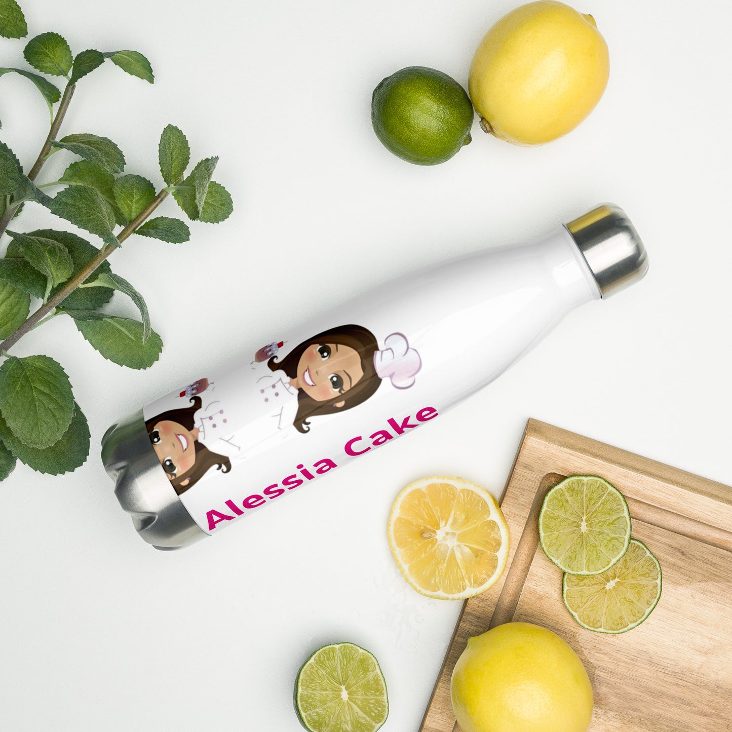 Borraccia in acciaio inossidabile Lemon