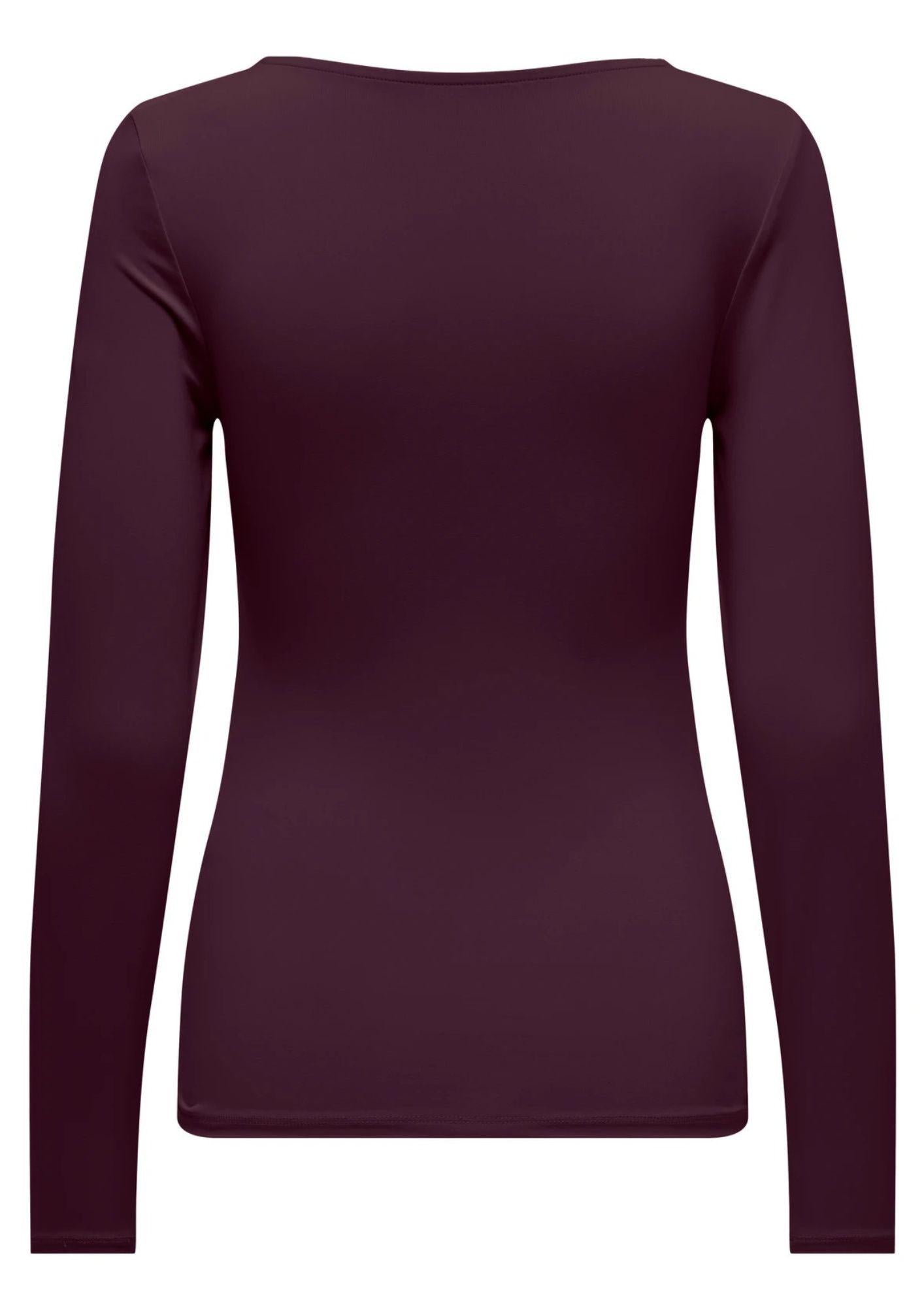 Only Top Donna Onlea Bordeaux