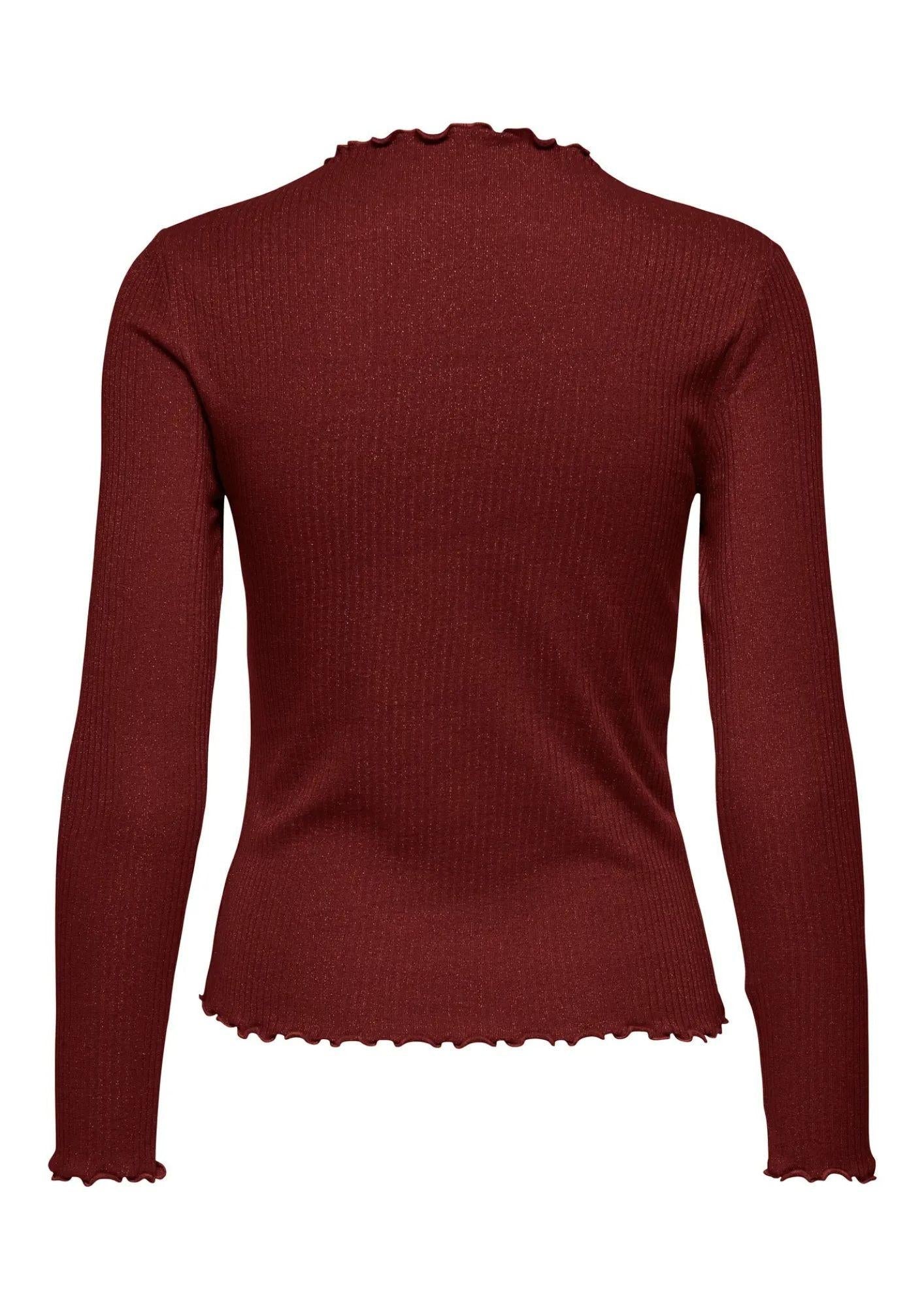 Only Top Donna Onlemma Rosso Bordeaux