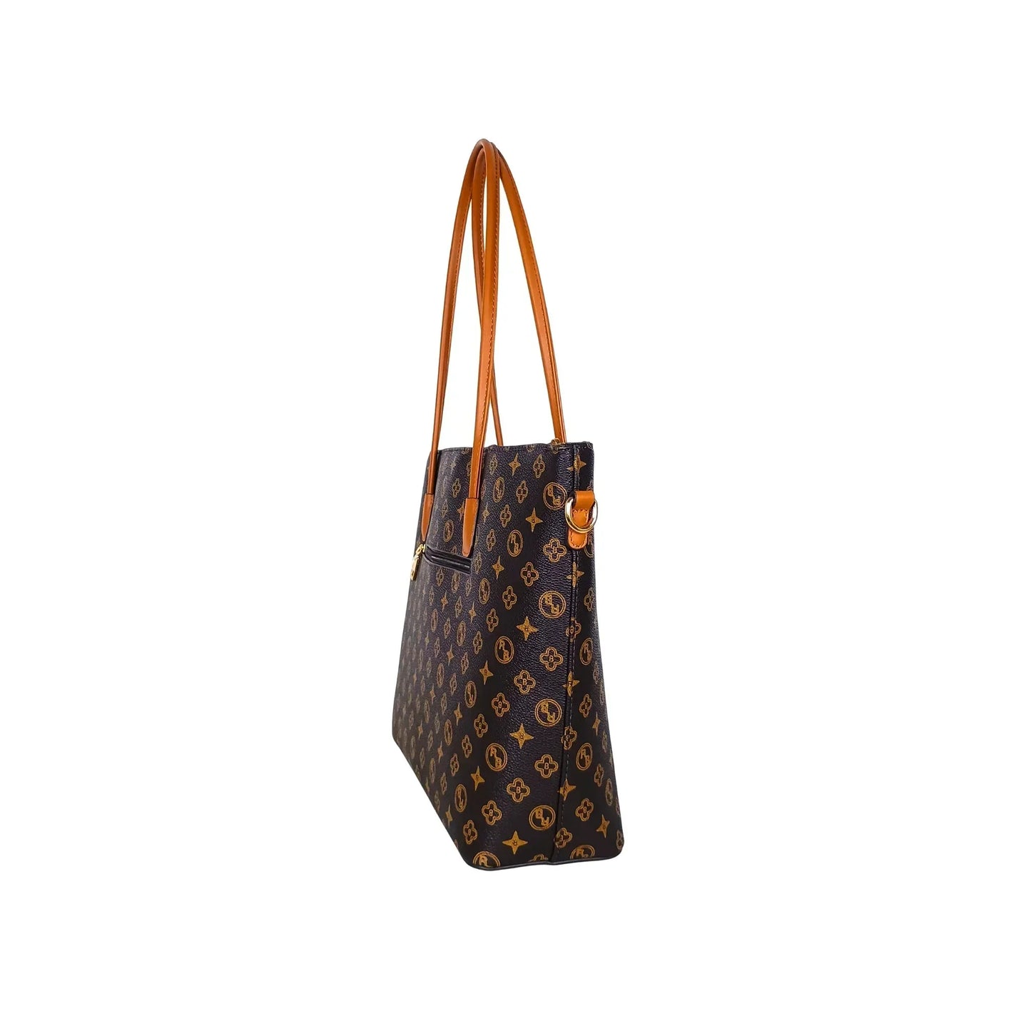 Tote bag in leather with top handle MS-3868