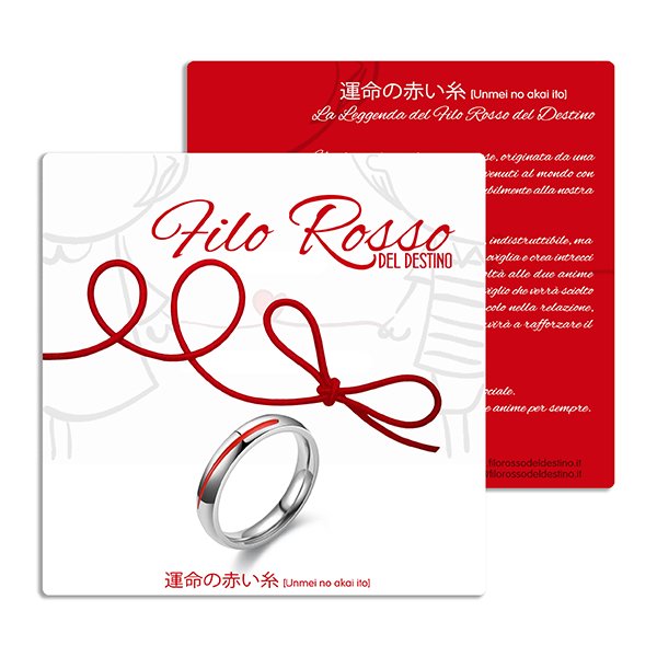 Charm Filo Rosso del Destino