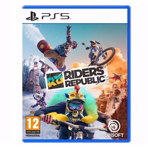 Riders Republic PS5 Game Playstation 5 Bike Skateboard Motorcycle Ski Italian Game