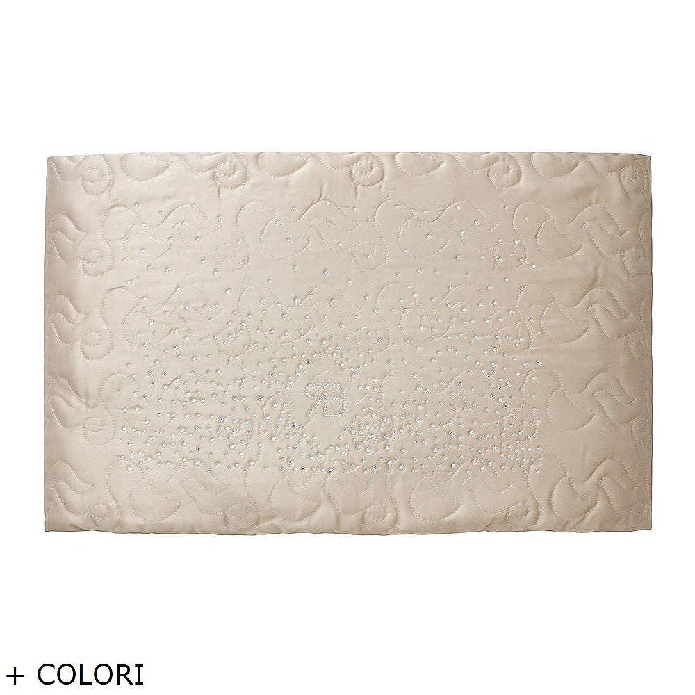 Trapuntino Matrimoniale Primaverile Strass Renato Balestra Letto 2 piazze