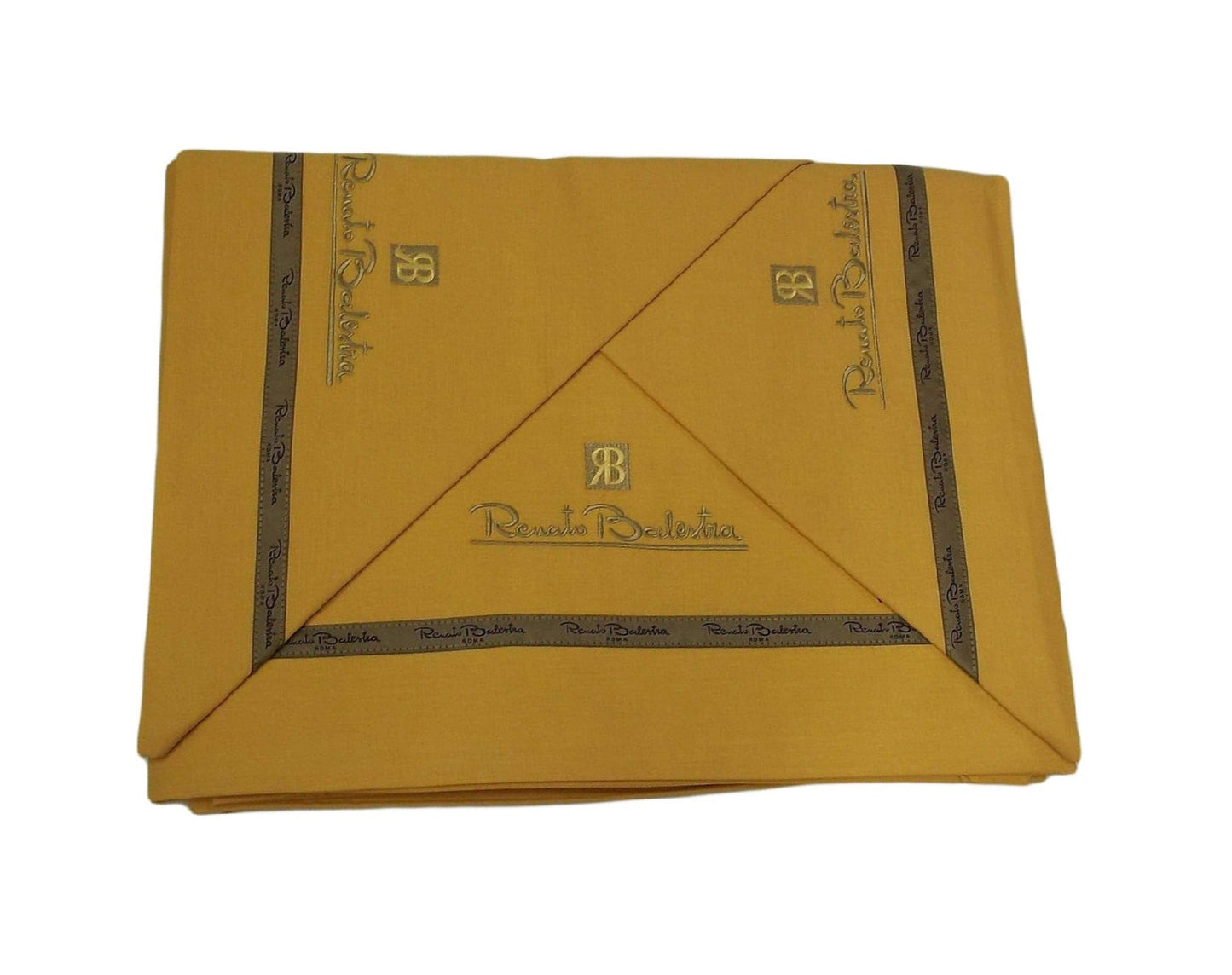 Completo Lenzuola Letto Matrimoniale Renato Balestra 100% Cotone Set due piazze