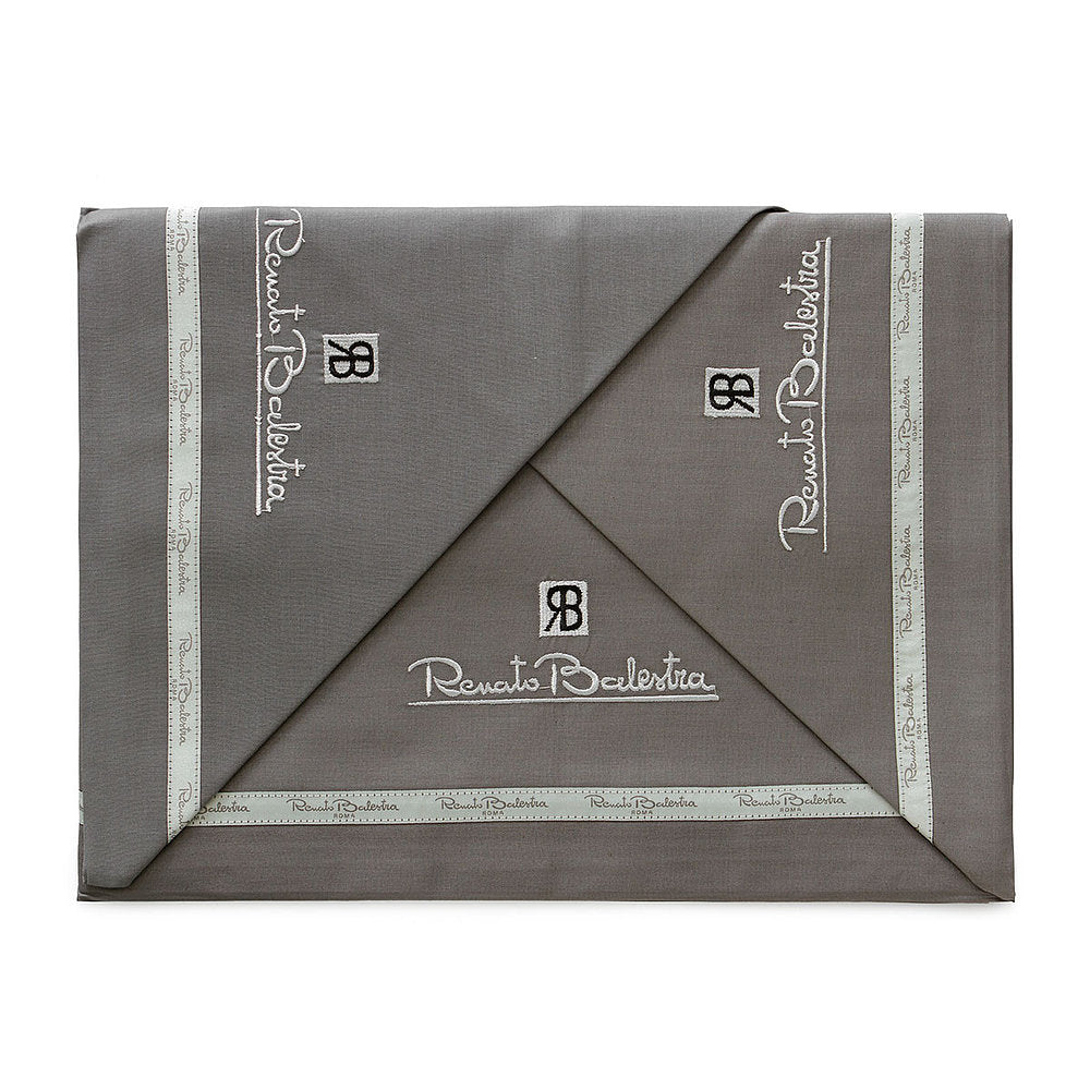 Completo Lenzuola Letto Matrimoniale Renato Balestra 100% Cotone Set due piazze