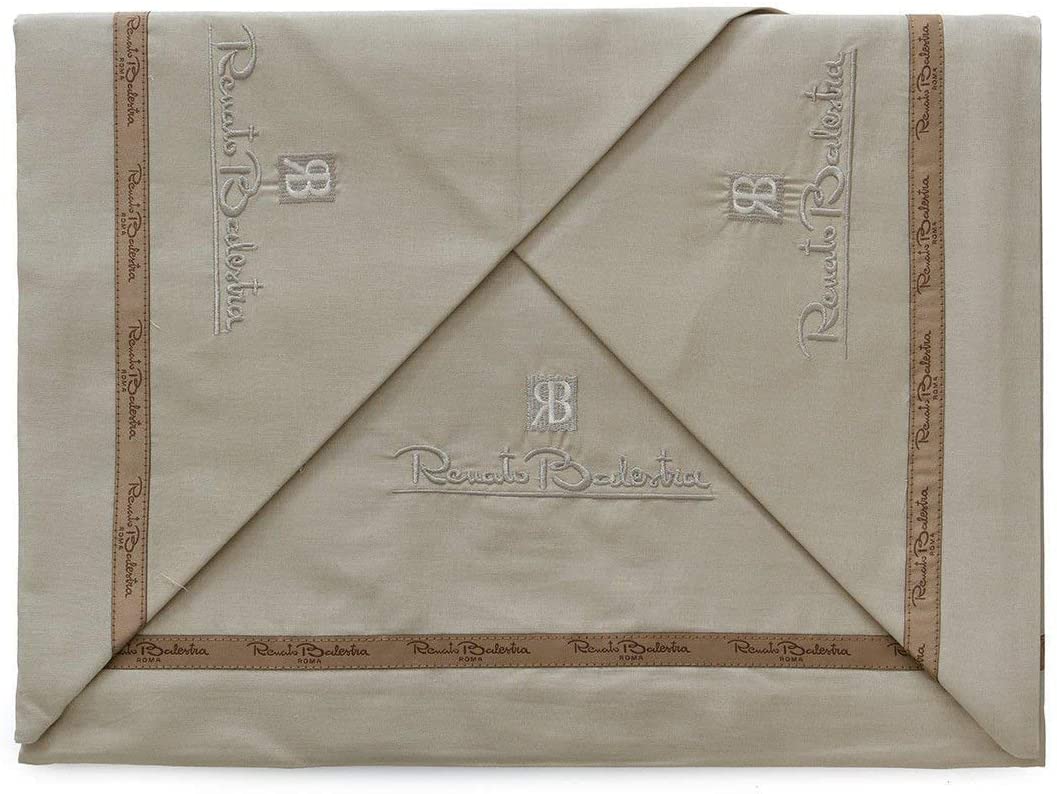 Completo Lenzuola Letto Matrimoniale Renato Balestra 100% Cotone Set due piazze