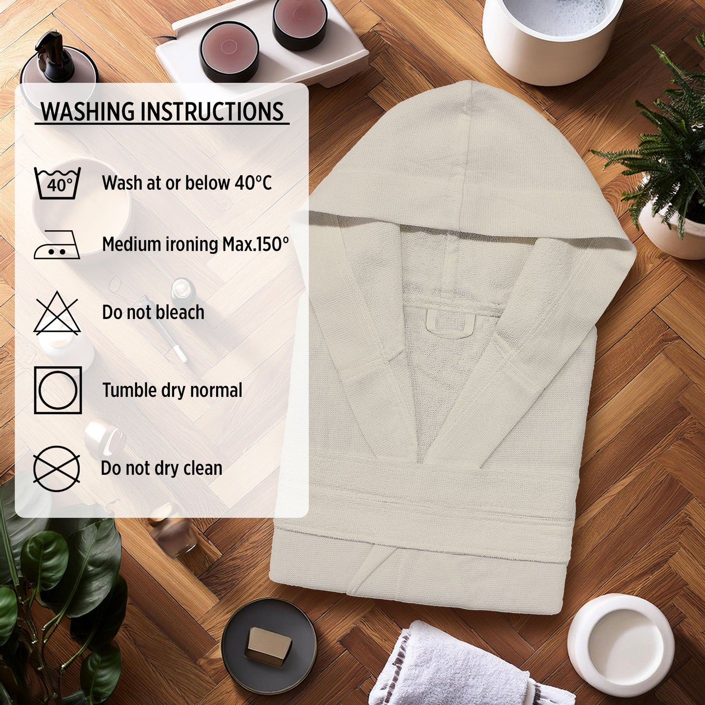 Accappatoio in microspugna uomo donna in Cotone con Cappuccio Bagno Unisex 0064