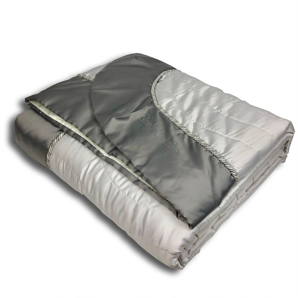 Trapuntino Matrimoniale Primaverile Raso Renato Balestra Letto 2 piazze Strass