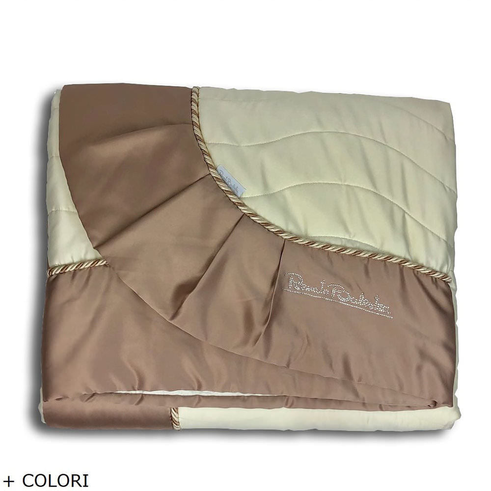 Trapuntino Matrimoniale Primaverile Raso Renato Balestra Letto 2 piazze Strass