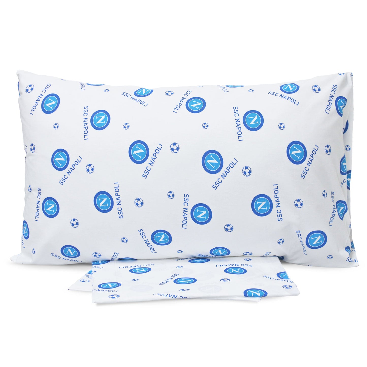 Completo Lenzuola singolo SSC Napoli Ufficiale in Cotone 1 posto 0190