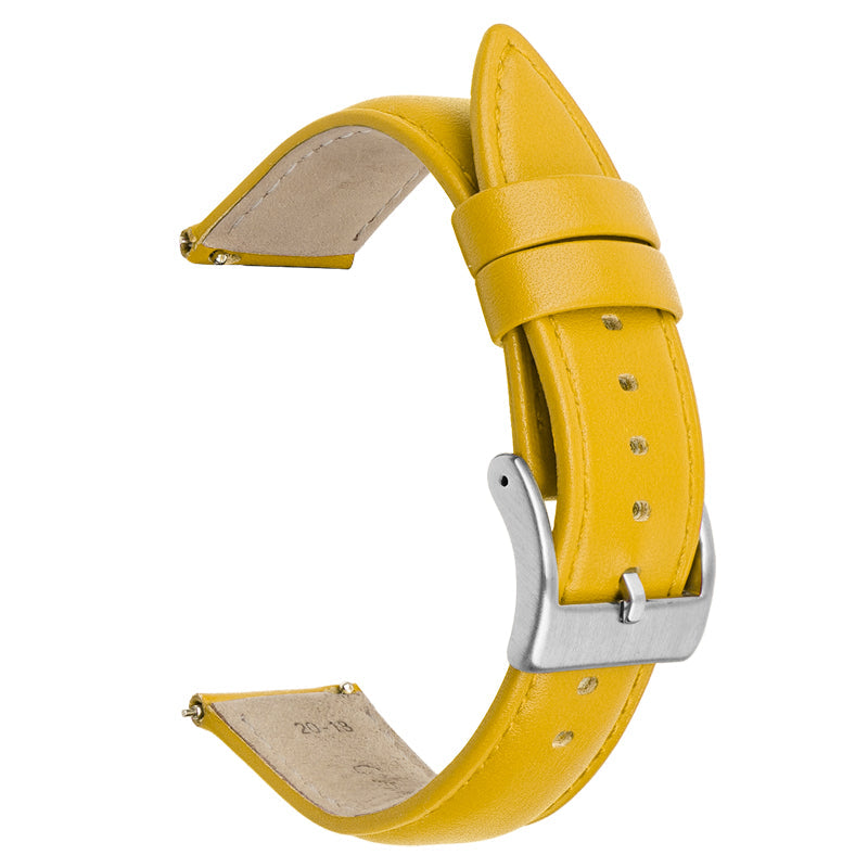 Cinturini PELLE IMBOTTITA di qualità per Omega x Swatch