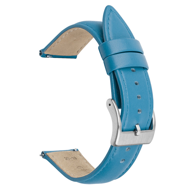 Cinturini PELLE IMBOTTITA di qualità per Omega x Swatch