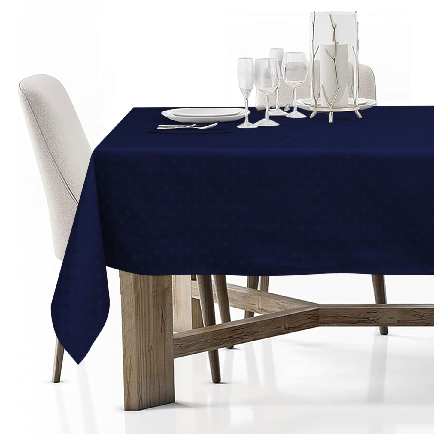 Tovaglia Servizio da Tavola + Tovaglioli 18 Posti Damina in Cotone 0542